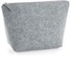 Atlantis BG724 Felt Accessory Bag - Grey-Melange - S (16 x 12,5 x 6 cm) - thumbnail