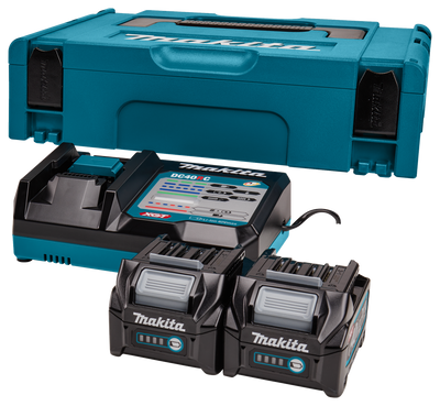 Makita Startset XGT DC40RC/2xBL4025 - 191V27-4