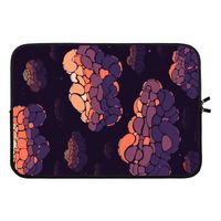 Patroon Wolken: Laptop sleeve 13 inch