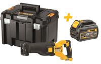 DeWalt DCS389NT | Accu Reciprozaag | XR FlexVolt | 54 Volt | Body | Inclusief DCB546-XJ XR FLEXVOLT 18V-54V 6.0Ah accu