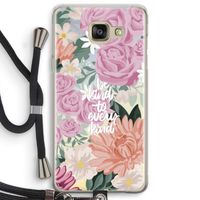 Kindness matters: Samsung Galaxy A5 (2016) Transparant Hoesje met koord