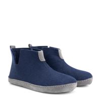 Travelin&apos; Men - ankle high slipper - Marine - Maat 45