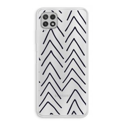 Marrakech Arrows: Samsung Galaxy A22 4G Transparant Hoesje