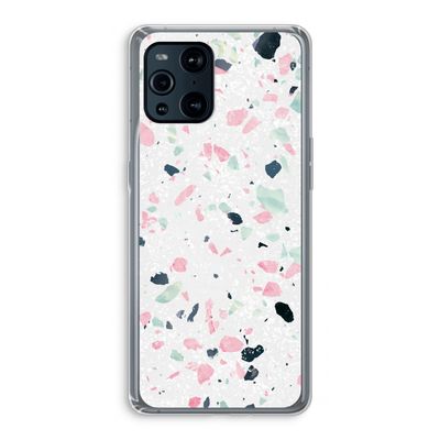 Terrazzo N°3: Oppo Find X3 Pro Transparant Hoesje