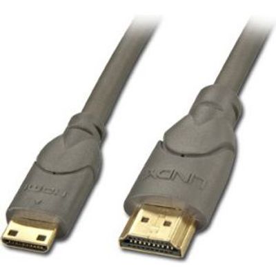 Lindy 1m HDMI/Mini HDMI HDMI kabel HDMI Type A (Standaard) Zwart Lindy 1m HDMI/Mini HDMI HDMI kabel HDMI Type A (Standaard) Zwart