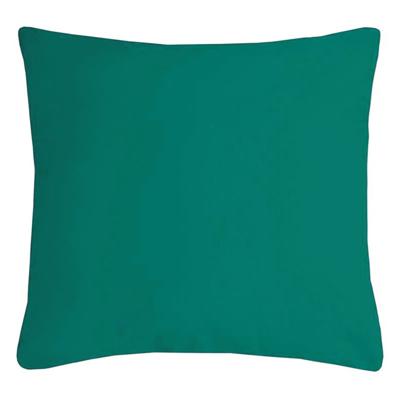 Stof Textile sierkussen Nelson - emerald groen - 60 x 60 cm - bank kussens - polyester