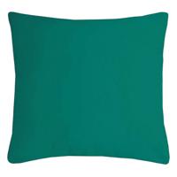 Stof Textile sierkussen Nelson - emerald groen - 60 x 60 cm - bank kussens - polyester