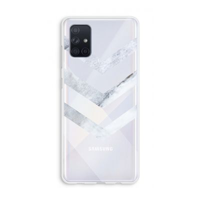 Marmeren pijlen: Galaxy A71 Transparant Hoesje