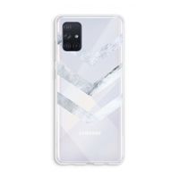 Marmeren pijlen: Galaxy A71 Transparant Hoesje