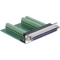 Delock Adapter 65319 D-sub female connector 180 ° Aantal polen: 37, 39 1 stuk(s) Delock Adapter 65319 D-sub female connector 180 ° Aantal polen: 37, 39 1 stuk(s)