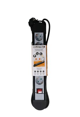 Relectric stekkerdoos 1,5 mtr 6-voudig 3x1,5mm - RELEC492251 RELEC492251