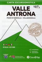 Wandelkaart 107 Valle Antrona - Pizzo d'Andolla - Villadossola | Geo4