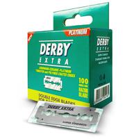 Derby scheermesjes - 100 stuks - double edge