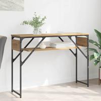 Consoletafel Artisan Eiken 105x30x75cm Bewerkt hout Consoletafel Artisan Eiken 105x30x75cm Bewerkt hout
