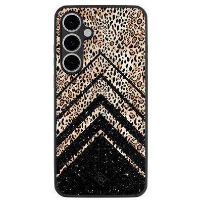 Samsung Galaxy S24 FE hoesje - Chevron luipaard