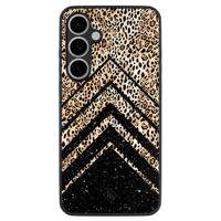 Samsung Galaxy S24 FE hoesje - Chevron luipaard