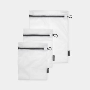 Brabantia Waszakjes in 2 maten, set van 3 - White / Grey