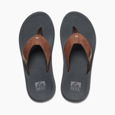 REEF Santa Ana Heren Slipper Grey/Tan 13