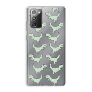 Dinos: Samsung Galaxy Note 20 / Note 20 5G Transparant Hoesje