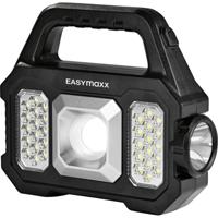 easymaxx 12899 Werklamp LED, COB LED werkt op een accu, werkt op zonne-energie