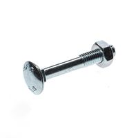 Kelfort Slotbout met moer verzinkt m10 x 65mm - thumbnail