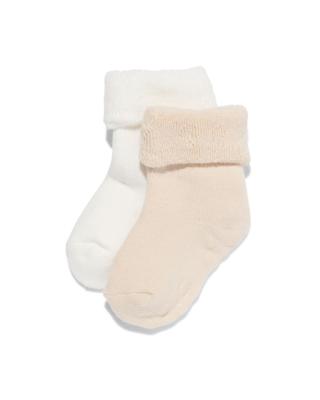 HEMA Babysokken Terry - 2 Paar Gebroken Wit (gebroken wit)