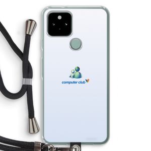MSN: Pixel 5 Transparant Hoesje met koord