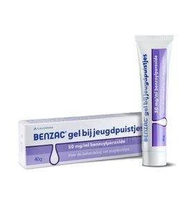 Gel 50mg/ml benzoylperoxide