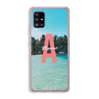 Pacific Dream: Samsung Galaxy A51 5G Transparant Hoesje