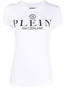 Philipp Plein t-shirt à logo imprimé - Blanc