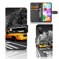 Samsung Galaxy A41 | Flip Cover | New York Taxi