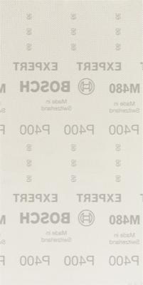 Bosch Accessoires Expert M480 schuurnet voor vlakschuurmachines 115 x 230 mm, K400 - 10 stuk(s) - 2608900769