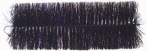 Aquaforte Best Brush Filterborstel 30x10 cm - Zwarte/Blauwe Polypropyleen Vezels met RVS Draad