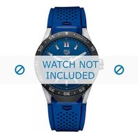 Horlogeband Tag Heuer SAR8A80 / FT6058 Silicoon Blauw 22mm - thumbnail