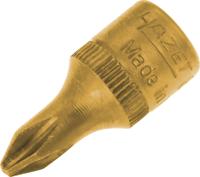 HAZET Dopsleutelbit 8506-PH2 · 1/4 inch (6,3 mm) vierkant hol · Kruiskop profiel PH · SW PH2