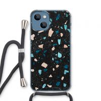 Terrazzo N°11: iPhone 13 mini Transparant Hoesje met koord
