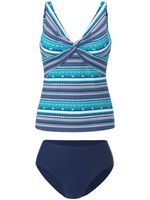 Tankini knoopdetail Van Sunmarin blauw - thumbnail