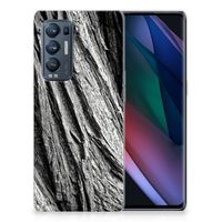 Bumper Hoesje OPPO Find X3 Neo Boomschors Grijs