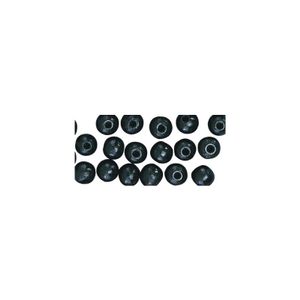 260x stuks zwarte houten hobby kralen 10 mm