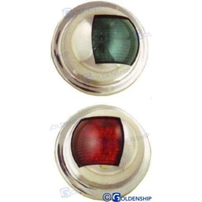GS10362 - PAAR ROESTVRIJSTALEN LED-NAVIGATIELICHTEN