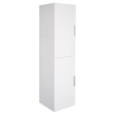 Shout hoge kast knock-down links/rechts | wit | 140 x 35 x 35 cm