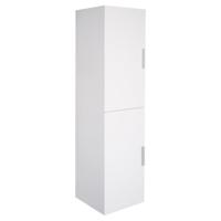Shout hoge kast knock-down links/rechts | wit | 140 x 35 x 35 cm