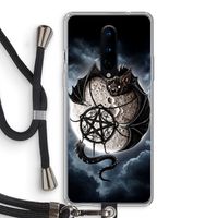 Volle maan: OnePlus 8 Transparant Hoesje met koord