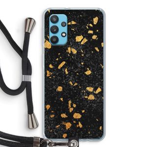 Terrazzo N°7: Samsung Galaxy A32 4G Transparant Hoesje met koord