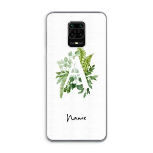 Green Brush: Xiaomi Redmi Note 9 Pro Transparant Hoesje