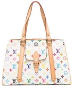 Louis Vuitton Pre-Owned x Takashi Murakami sac cabas Aurelia MM (2006) - Blanc - thumbnail