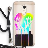 Hold My Heart: Xiaomi Redmi 5 Transparant Hoesje met koord