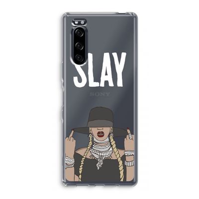 Slay All Day: Sony Xperia 5 Transparant Hoesje