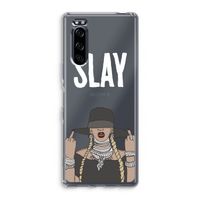 Slay All Day: Sony Xperia 5 Transparant Hoesje
