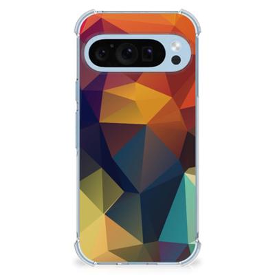 Google Pixel 9 | 9 Pro Shockproof Case Polygon Color Google Pixel 9 | 9 Pro Shockproof Case Polygon Color